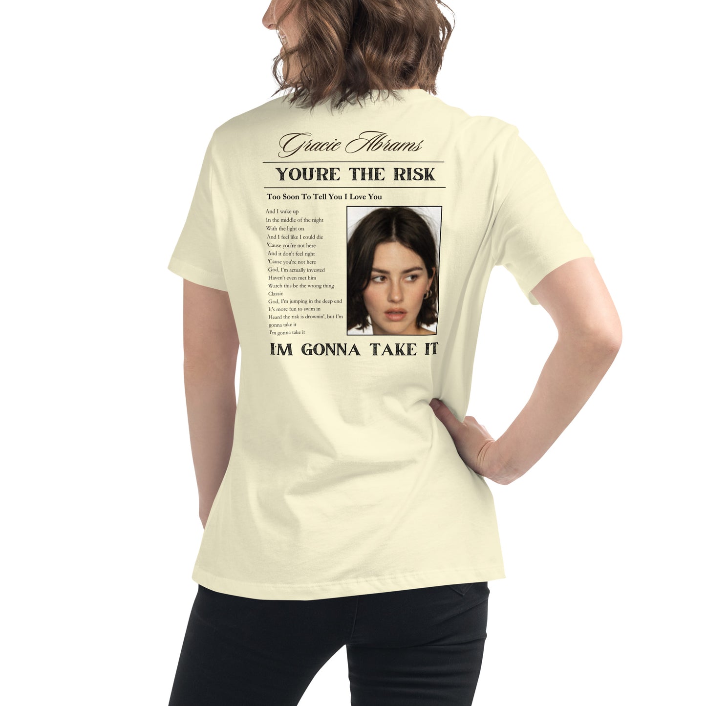 Gracie Abrams Risk T-Shirt