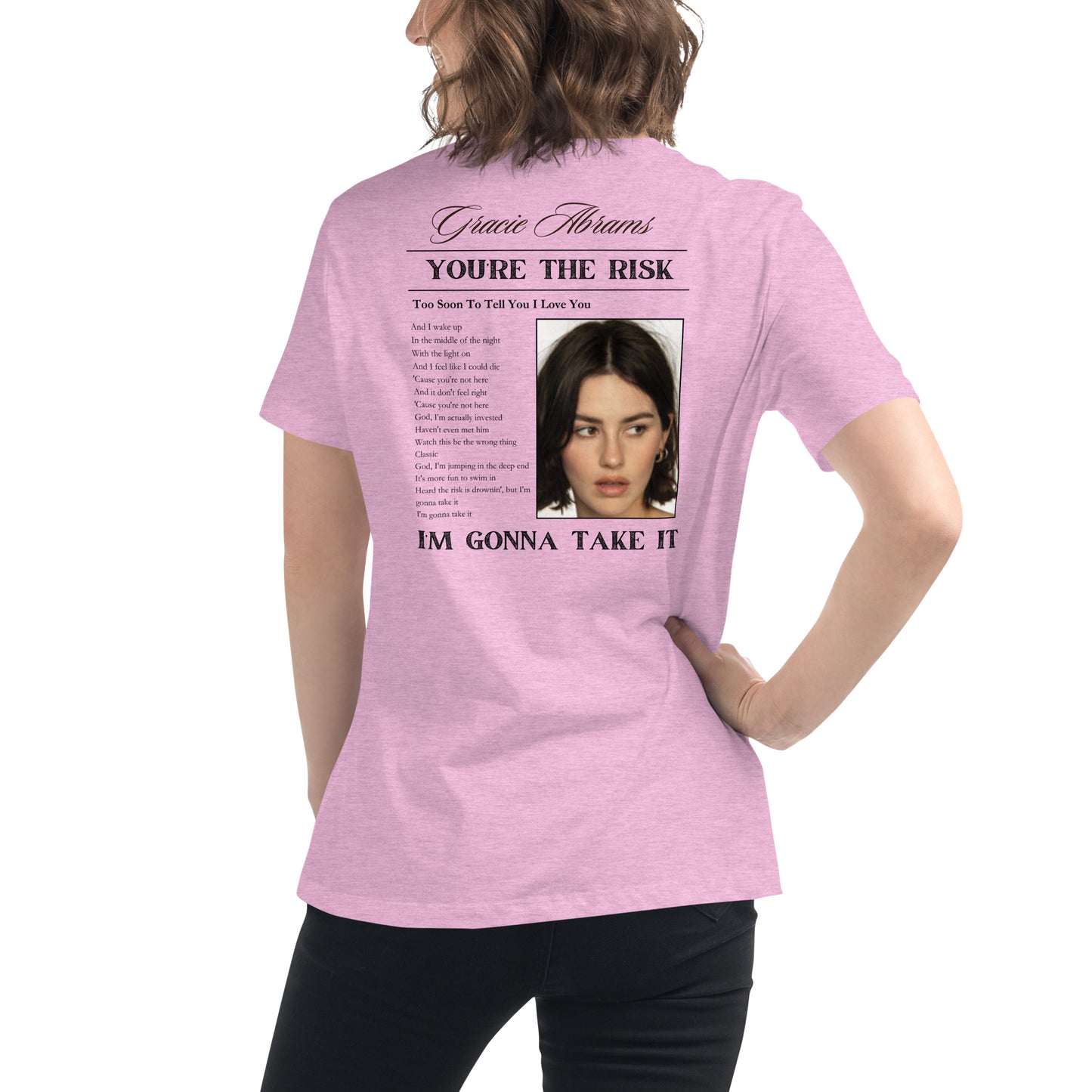 Gracie Abrams Risk T-Shirt